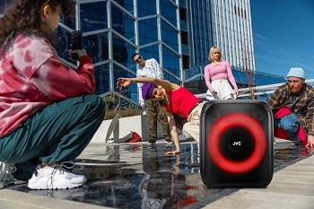 Party reproduktor XS-EP314B, černý karaoke funkce